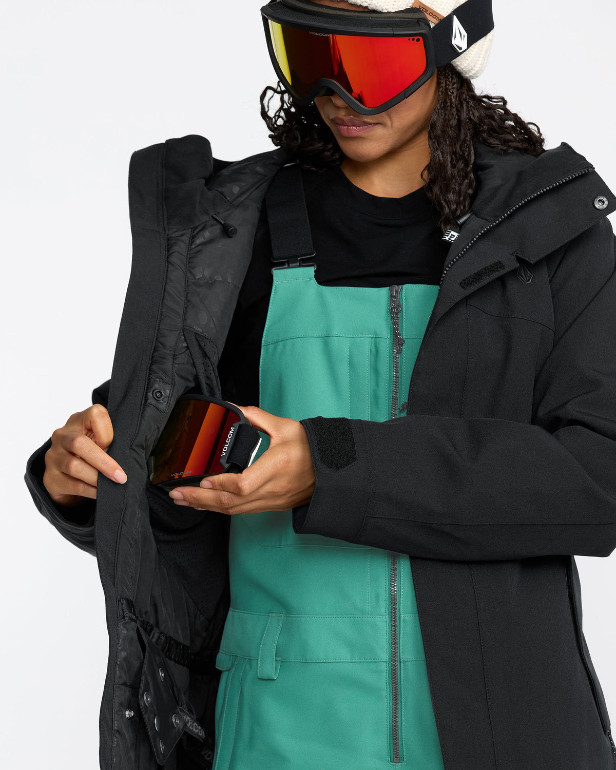 Women's Stoney Shadow Insulated Jacket Black - Volcom