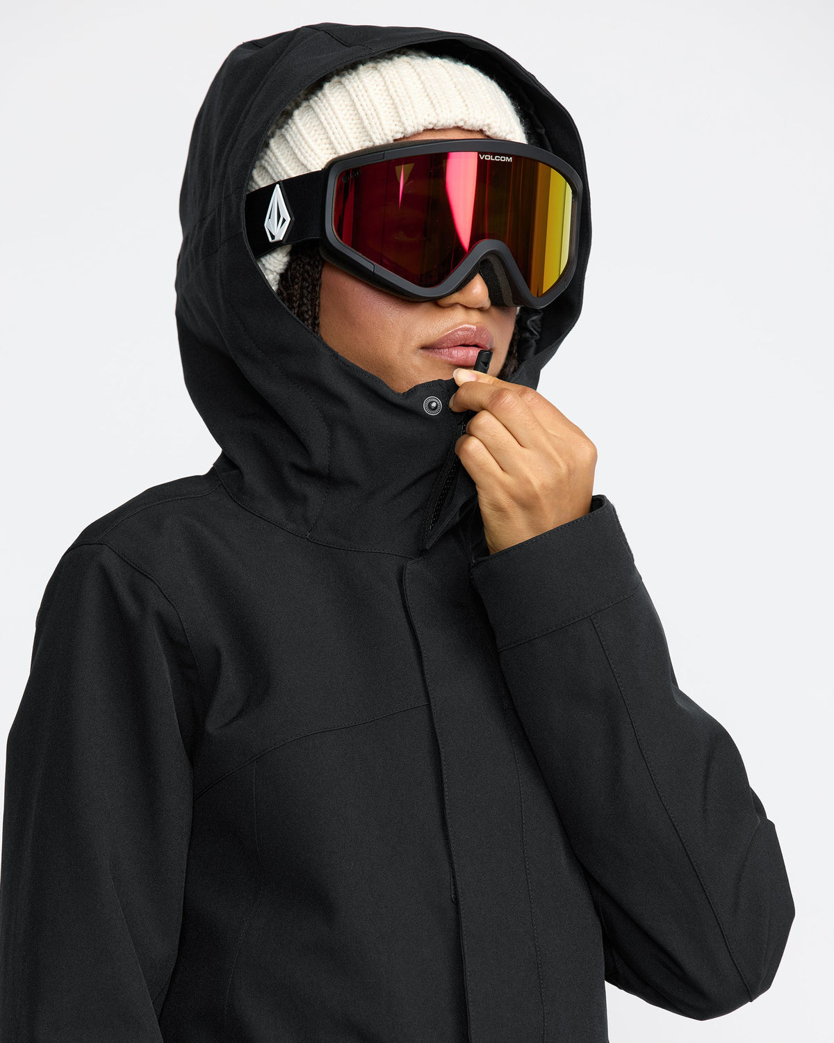 Women's Stoney Shadow Insulated Jacket Black - Volcom