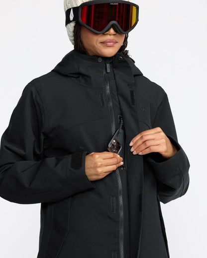 Women's Stoney Shadow Insulated Jacket Black - Volcom
