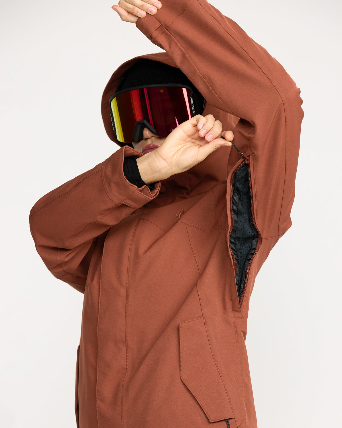 Women's Stoney Shadow Insulated Jacket Henna - Volcom