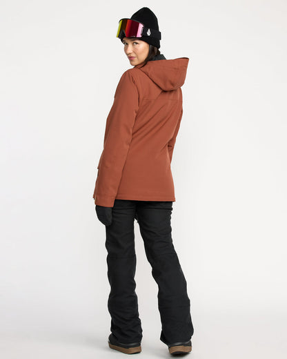 Women's Stoney Shadow Insulated Jacket Henna - Volcom