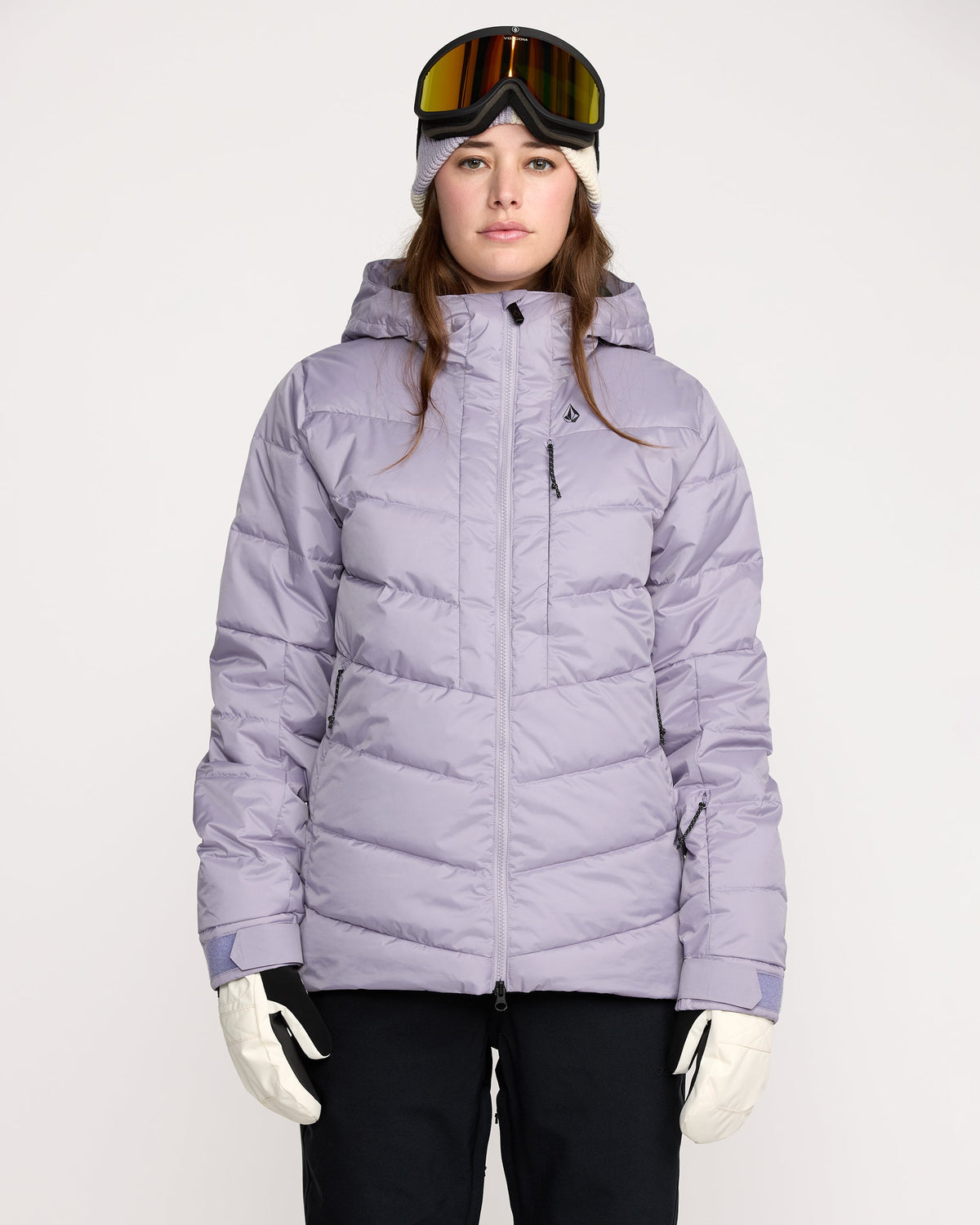 Women's Estes Puff Jacket Lavender Aura - Volcom