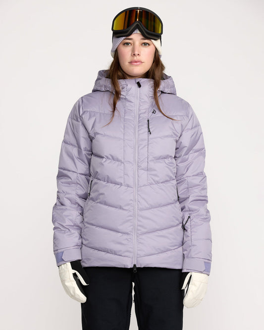 Women's Estes Puff Jacket Lavender Aura - Volcom