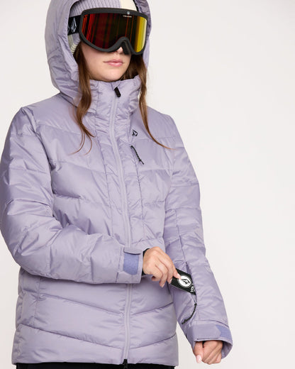 Women's Estes Puff Jacket Lavender Aura - Volcom