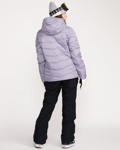 Women's Estes Puff Jacket Lavender Aura - Volcom