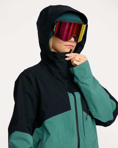 Women's At Stretch Gore-Tex Jacket Spruce Green - Volcom