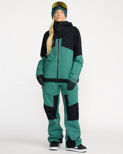 Women's At Stretch Gore-Tex Jacket Spruce Green - Volcom