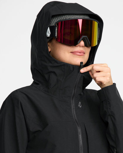 Women's Cloudbreaker Stretch 30K Jacket Black - Volcom