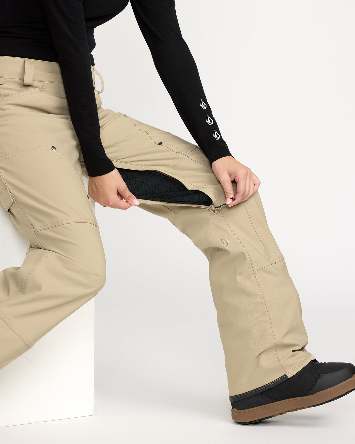 Women's Pollock Pants Oat - Volcom