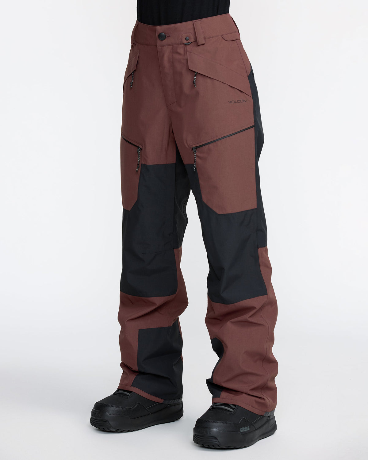 Women's Stone Mica 20K Pants Oxblood - Volcom