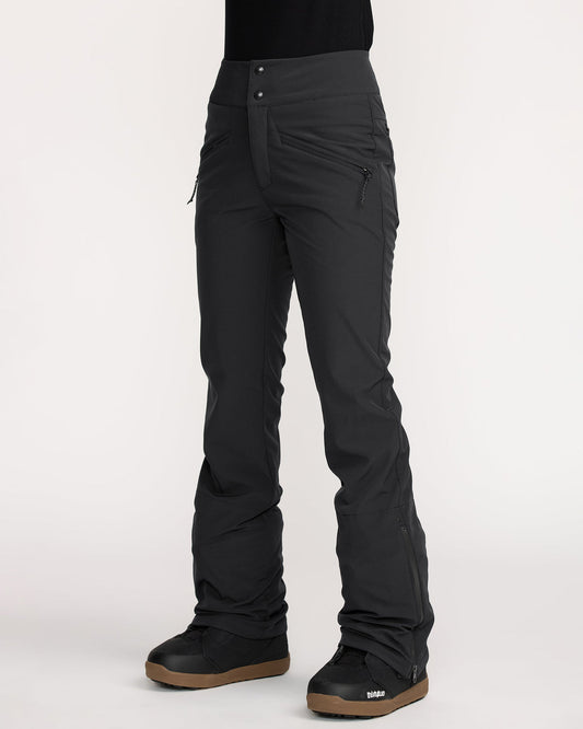 Women's Battle Stretch Hr Pants Black - Volcom