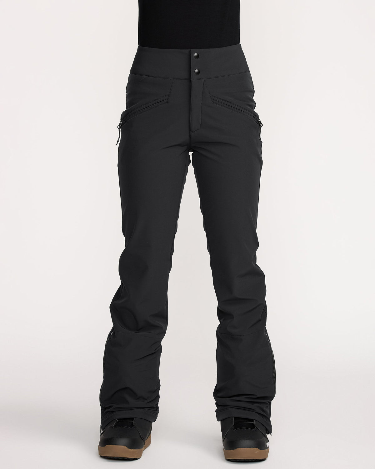 Women's Battle Stretch Hr Pants Black - Volcom
