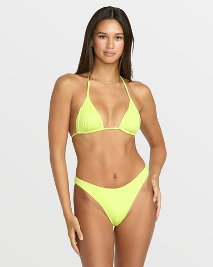 Women's Simply Seamless Tiny Bikini Bottom Island Green - Volcom