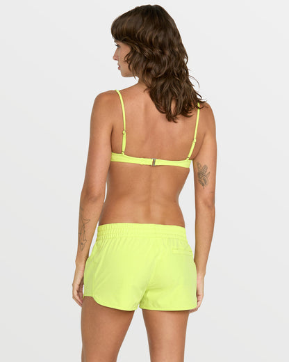 Women's Simply Solid Boardshorts Island Green - Volcom