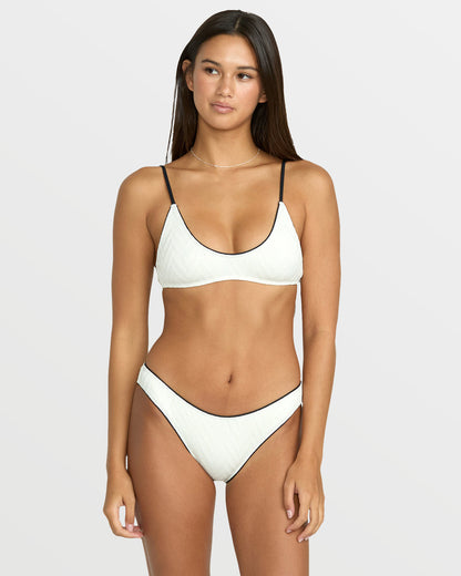 Women's V Baby V Bottom Bikini Bottom Star White - Volcom