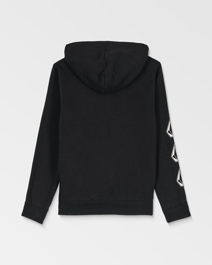 Big Kids' Iconic Stone Gid Zip Black - Volcom