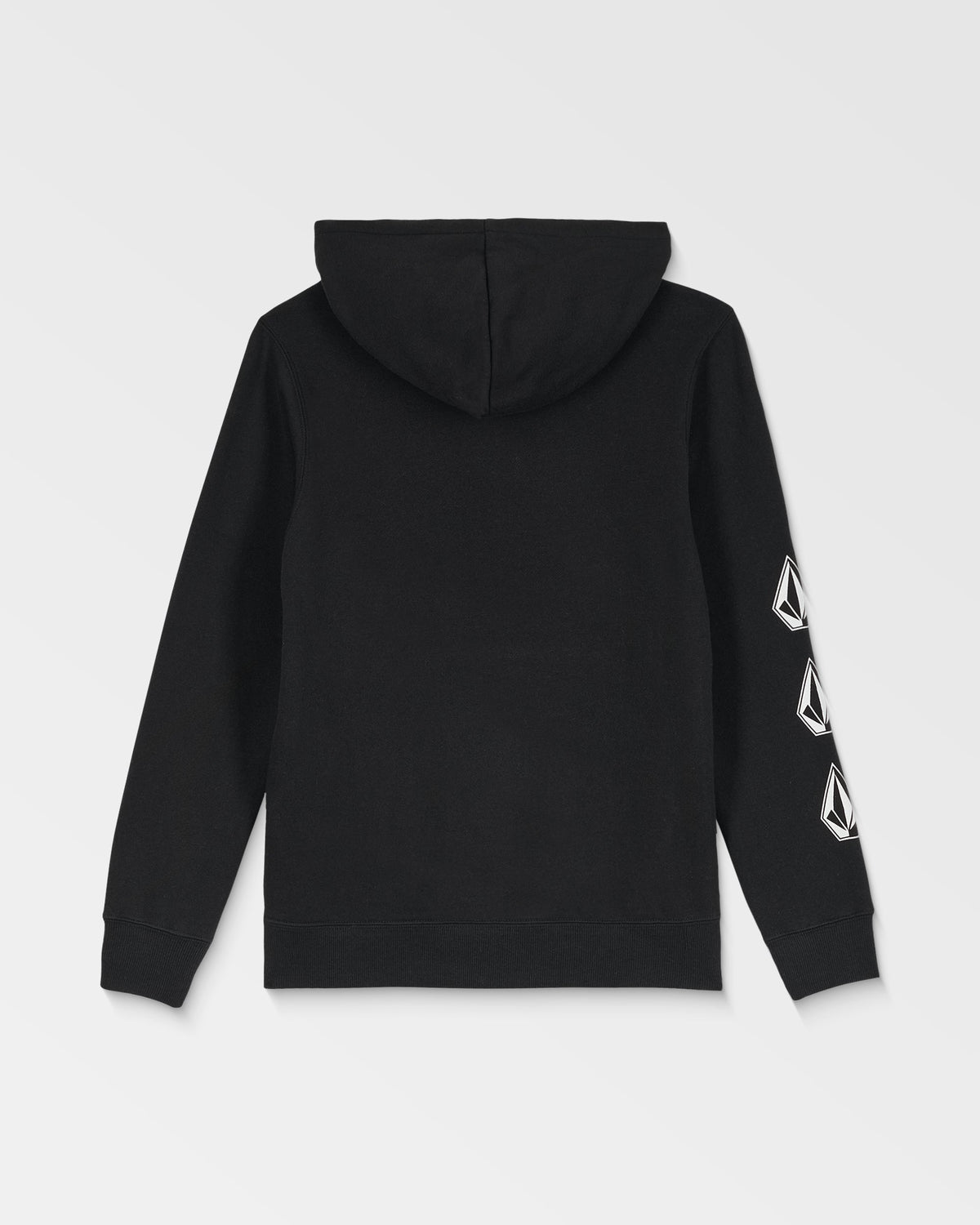 Big Kids' Iconic Stone Grid Pullover Black - Volcom