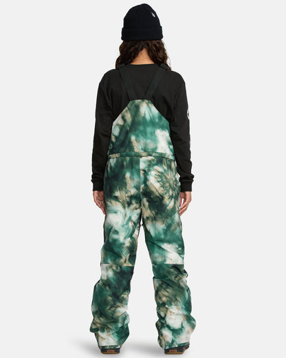 Kids' Barkley Insulated Bib Overall Shamrock Heather - Volcom
