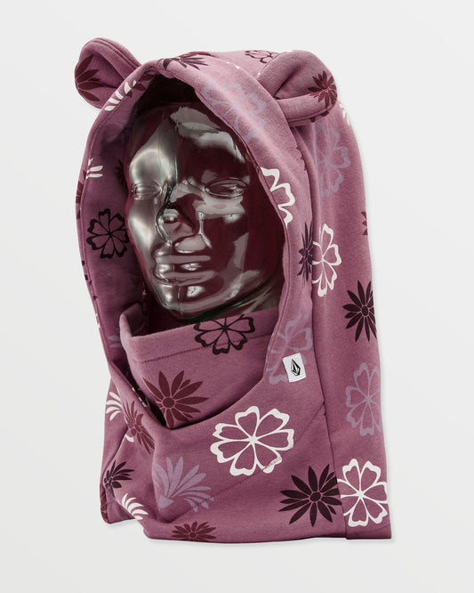 Kids' Snow Creature Hood Mesa Rose - Volcom