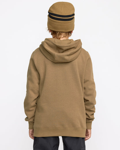 Kids' Youth Essential Hoodie Bronze - Volcom