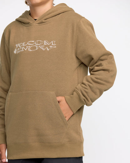 Kids' Youth Essential Hoodie Bronze - Volcom