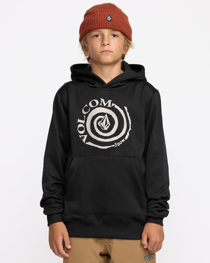 Kids' Hydro Fleece Hoodie Black - Volcom