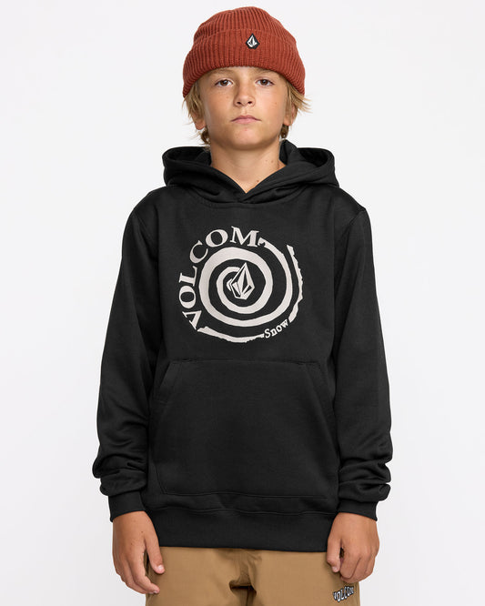Kids' Hydro Fleece Hoodie Black - Volcom