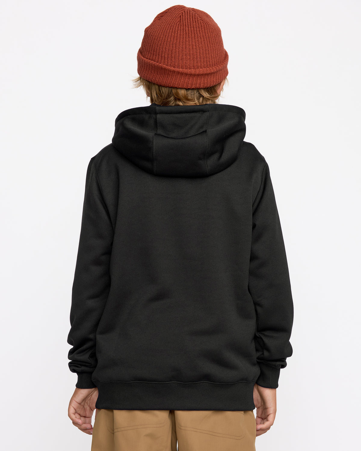 Kids' Hydro Fleece Hoodie Black - Volcom