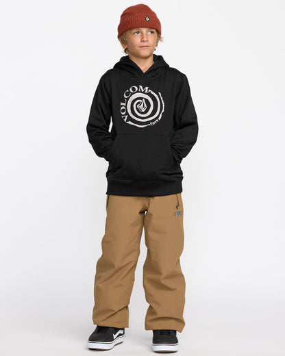 Kids' Hydro Fleece Hoodie Black - Volcom