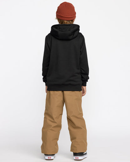 Kids' Hydro Fleece Hoodie Black - Volcom