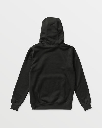 Kids' Hydro Fleece Hoodie Black - Volcom