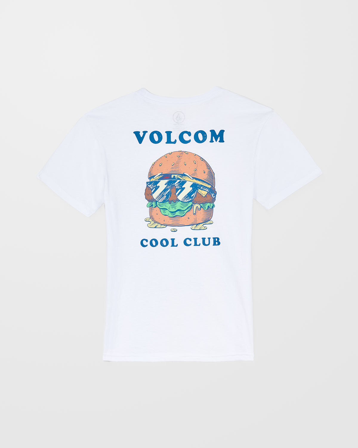 Kids' Burgstone Pocket Tee White - Volcom