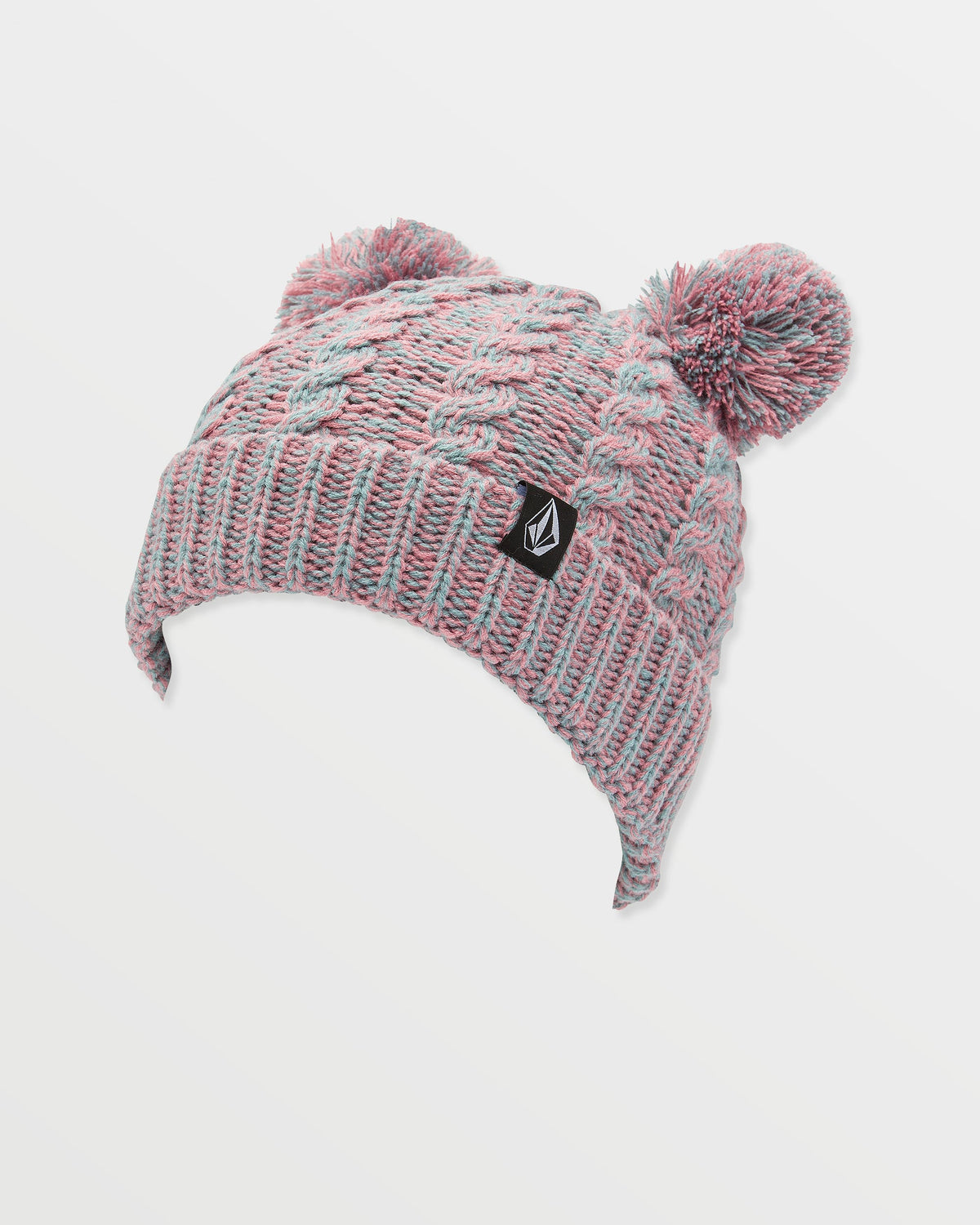 Kids' Stone Pom Beanie Mesa Rose - Volcom