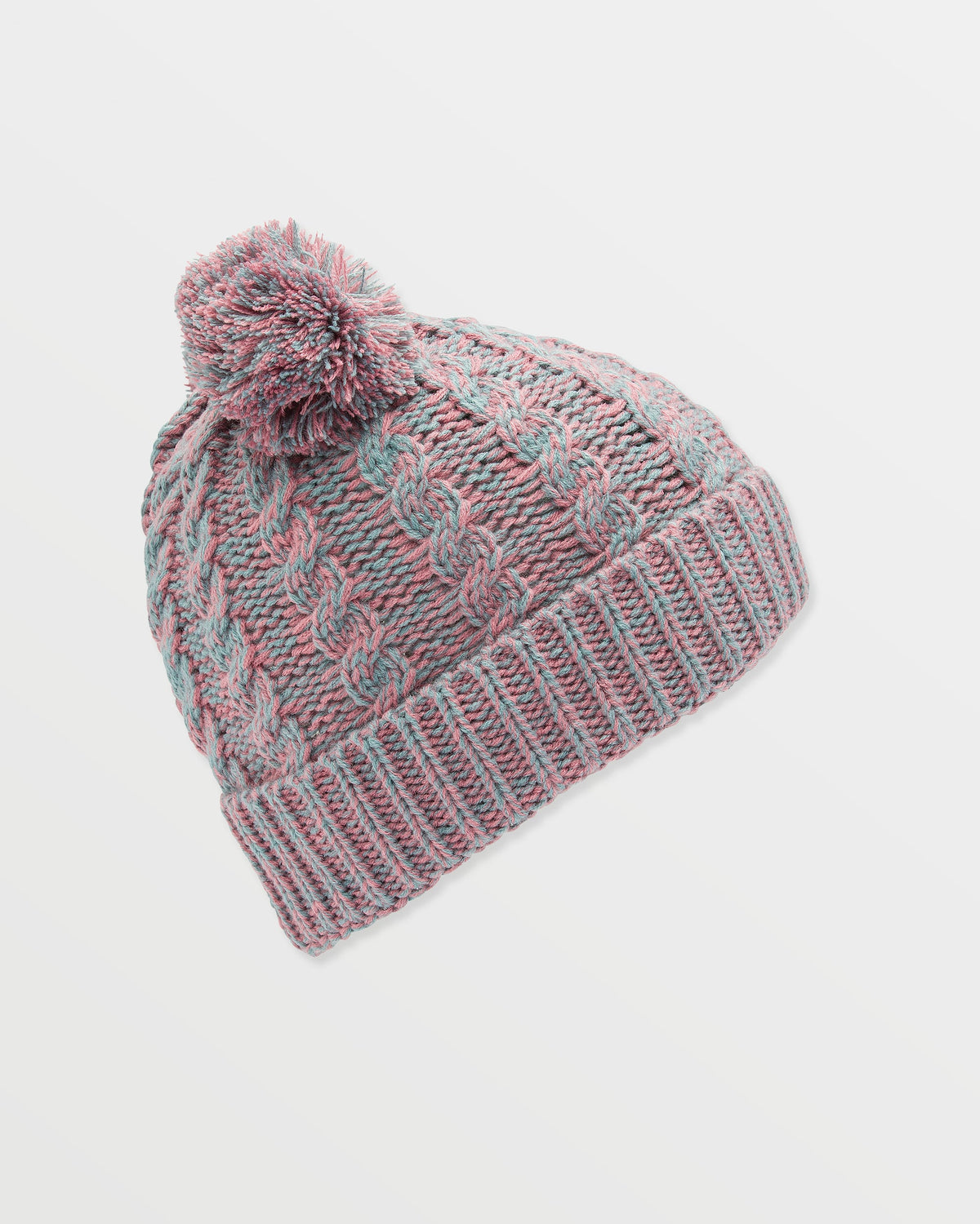 Kids' Stone Pom Beanie Mesa Rose - Volcom