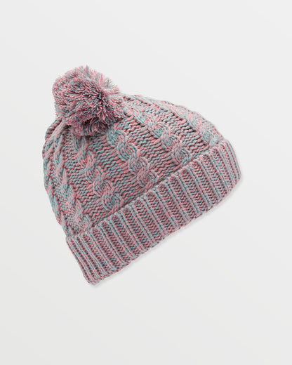 Kids' Stone Pom Beanie Mesa Rose - Volcom