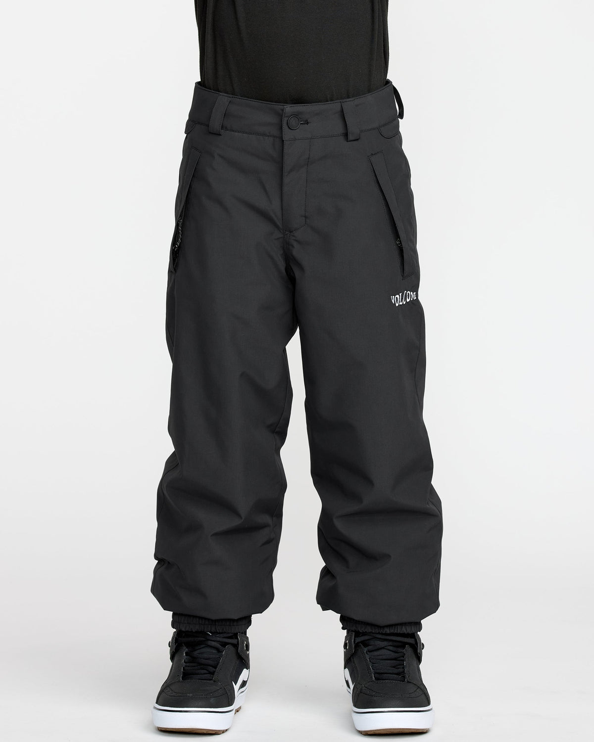 Kids' Chaos Insulated Pants Black - Volcom