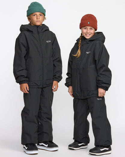 Kids' Chaos Insulated Pants Black - Volcom