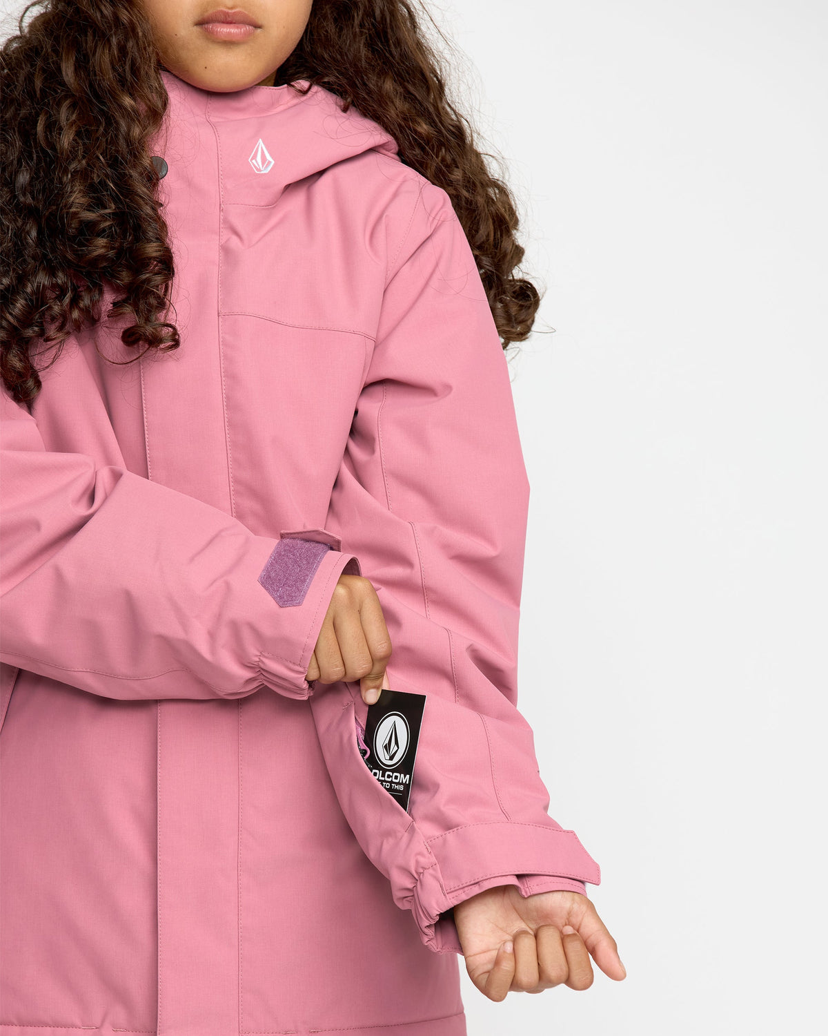 Big Girls' So Minty Insulated Jacket Mesa Rose - Volcom