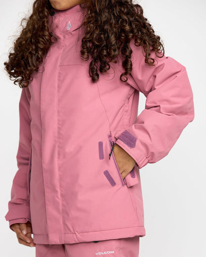 Big Girls' So Minty Insulated Jacket Mesa Rose - Volcom