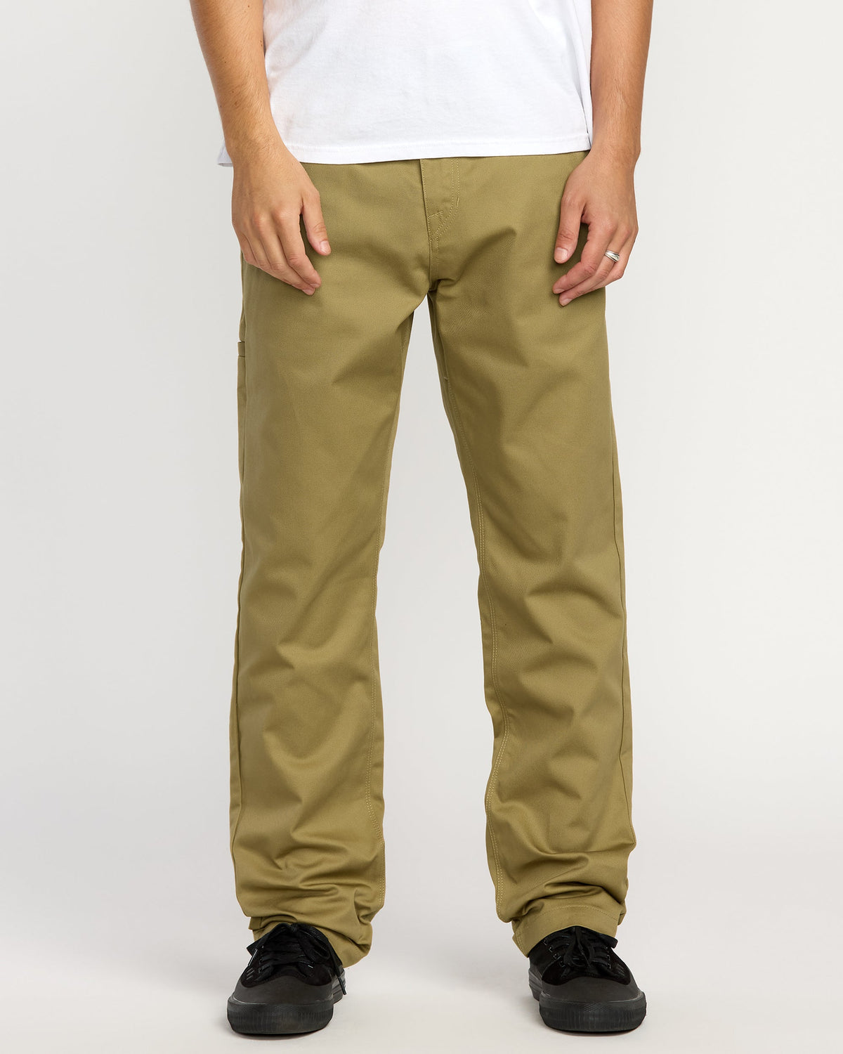 Men's Frickin Chino Pants Dark Khaki - Volcom