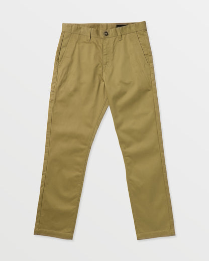 Men's Frickin Chino Pants Dark Khaki - Volcom