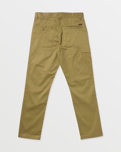 Men's Frickin Chino Pants Dark Khaki - Volcom
