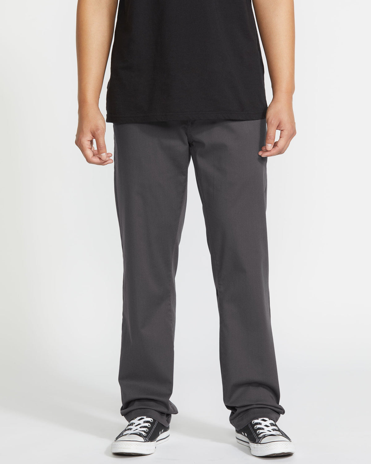Men's Frickin Modern Stretch Pants Charcoal Heather - Volcom