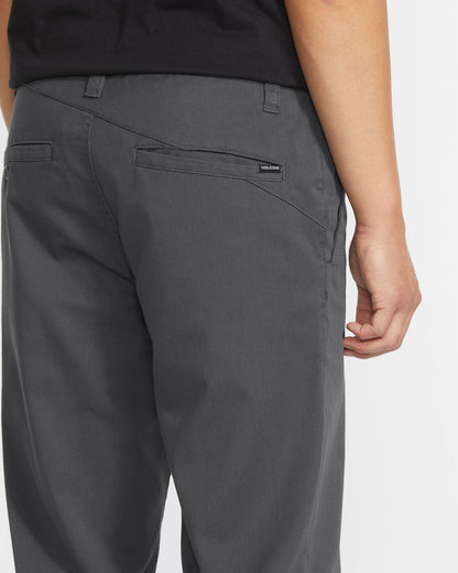 Men's Frickin Modern Stretch Pants Charcoal Heather - Volcom