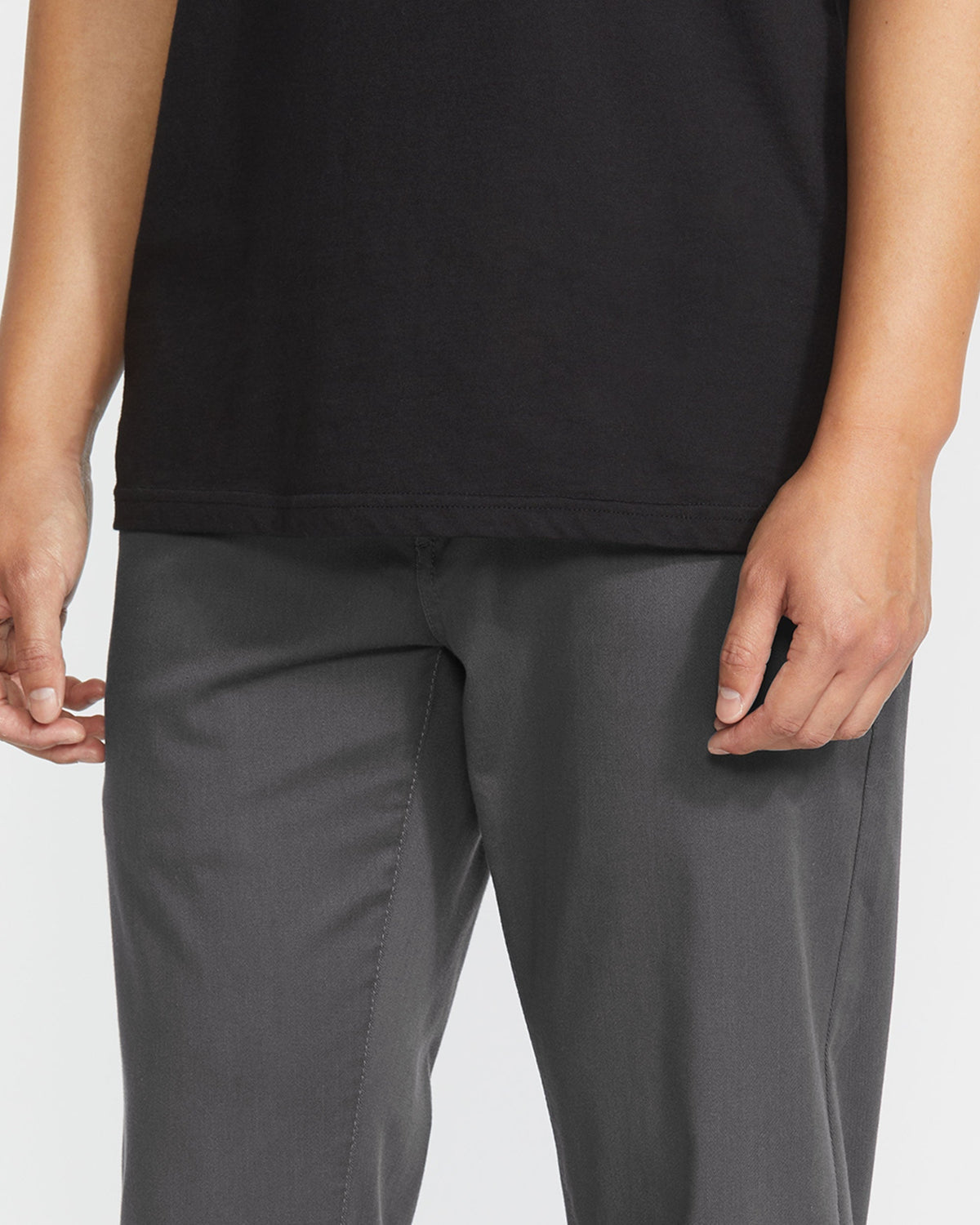 Men's Frickin Modern Stretch Pants Charcoal Heather - Volcom