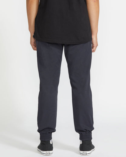 Men's Frickin Slim Jogger Charcoal - Volcom
