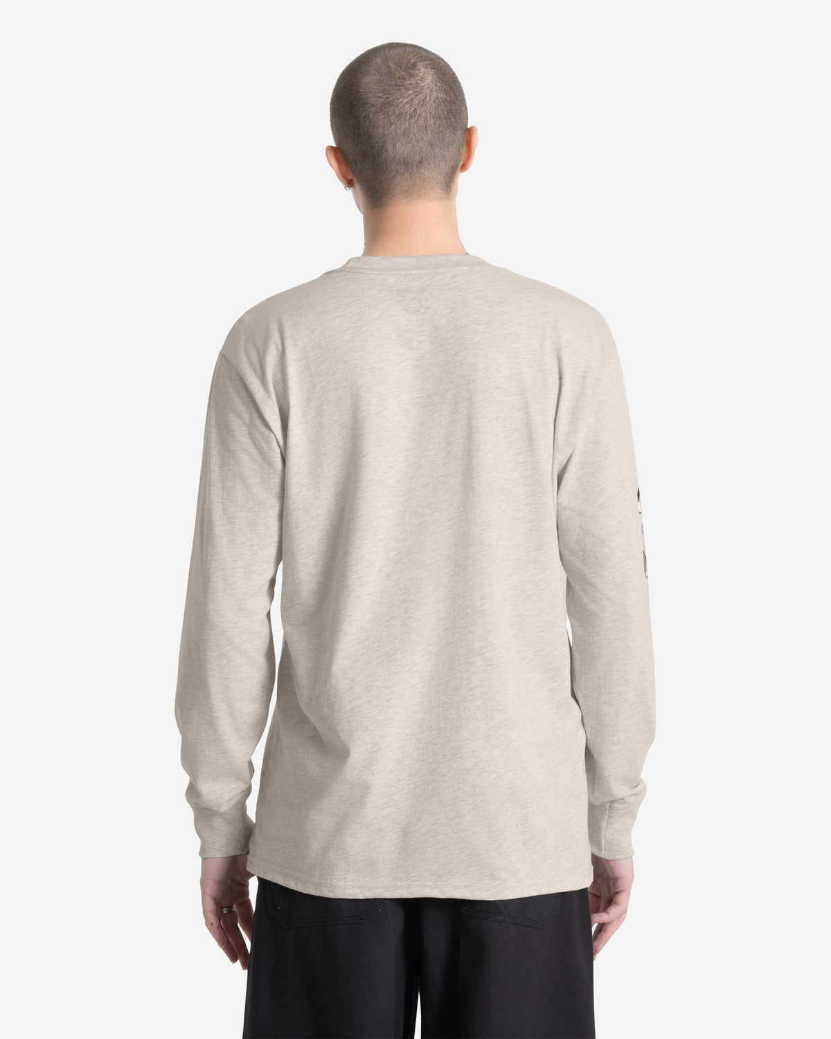Men's Featured Artist Daniel Shepard Budz Long Sleeve Tee Stone Heather - Volcom
