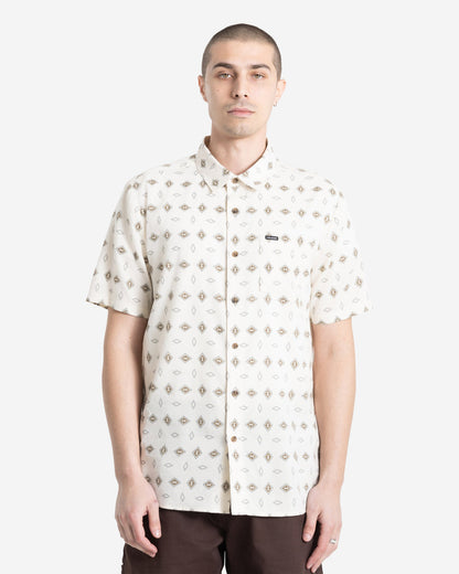 Men's Trusted Short Sleeve White Print - Volcom