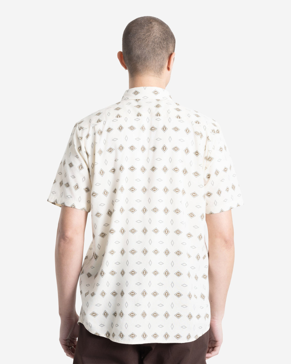 Men's Trusted Short Sleeve White Print - Volcom