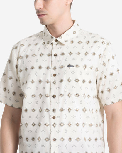 Men's Trusted Short Sleeve White Print - Volcom